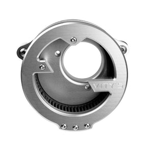 Vity''s Design, ''Massive Air'' cleaner assembly. Silver Air Cleaner Vity''S Design