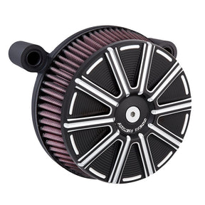 Arlen Ness, Stage 1 Big Sucker air cleaner kit. 10-Gauge Blk Arlen Ness