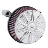 Arlen Ness, Stage 1 Big Sucker air cleaner kit. 10-Gauge Chr Arlen Ness