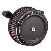 Arlen Ness, Stage 1 Big Sucker air cleaner kit. Black Bevel Arlen Ness