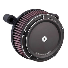 Arlen Ness, Stage 1 Big Sucker air cleaner kit. Black Bevel Arlen Ness