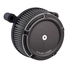 Arlen Ness, Stage 1 Big Sucker air cleaner. Beveled Black Arlen Ness