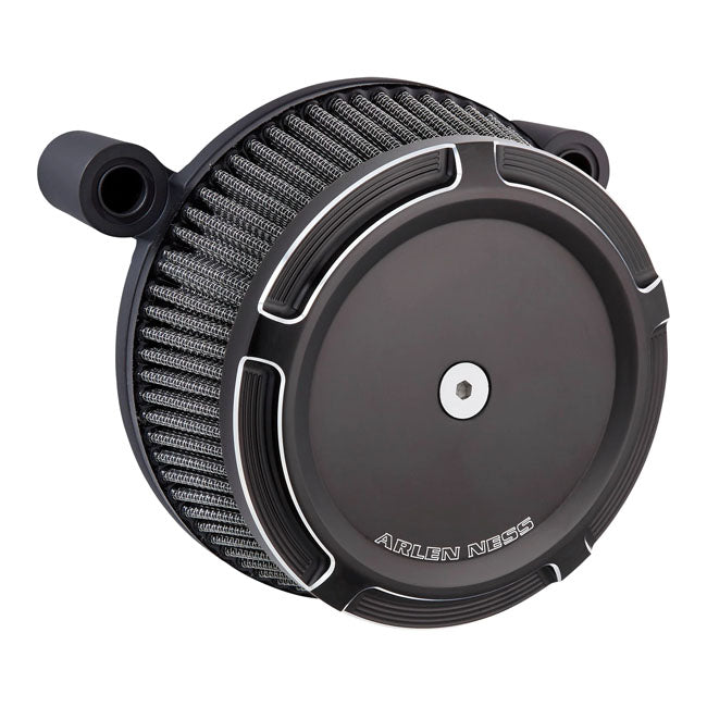 Arlen Ness, Stage 1 Big Sucker air cleaner. Beveled Black Arlen Ness