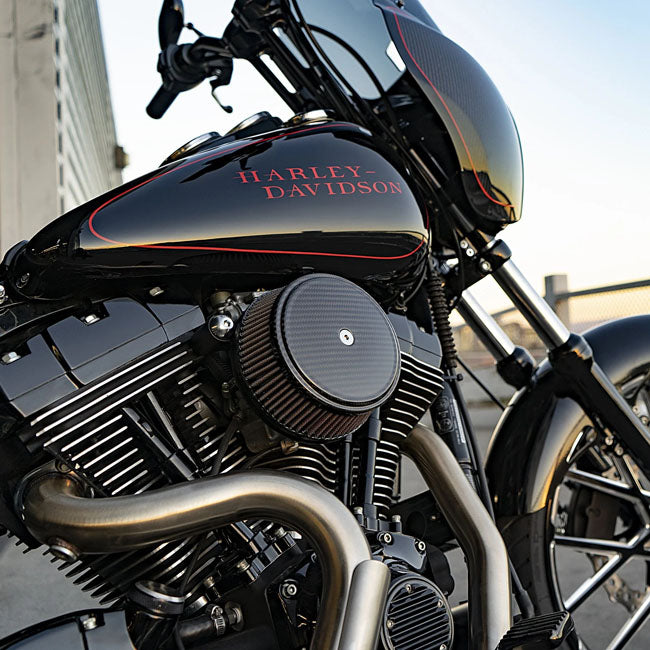 Arlen Ness Air Cln Sckr Carbon Flt Arlen Ness
