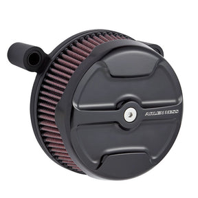 Arlen Ness Air Cln Sckr Knckl Bk Flt Arlen Ness