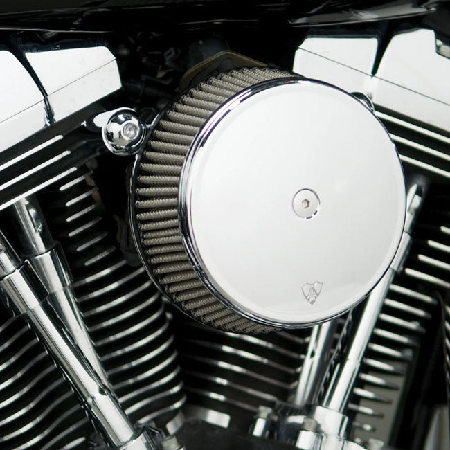 Arlen Ness, Stage 1 Big Sucker air cleaner. Smooth chrome Arlen Ness