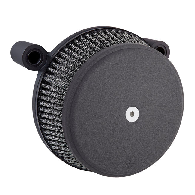 Arlen Ness, Stage 1 Big Sucker air cleaner. Smooth black Arlen Ness