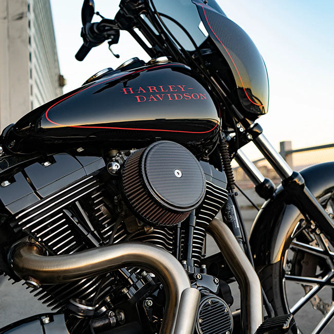 Arlen Ness, Stage 1 Big Sucker air cleaner. Carbon fiber Arlen Ness