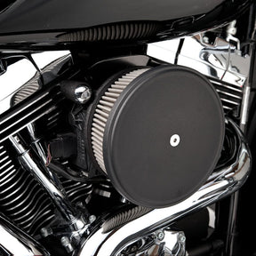 Arlen Ness, Stage 2 Big Sucker air cleaner. Smooth black Arlen Ness