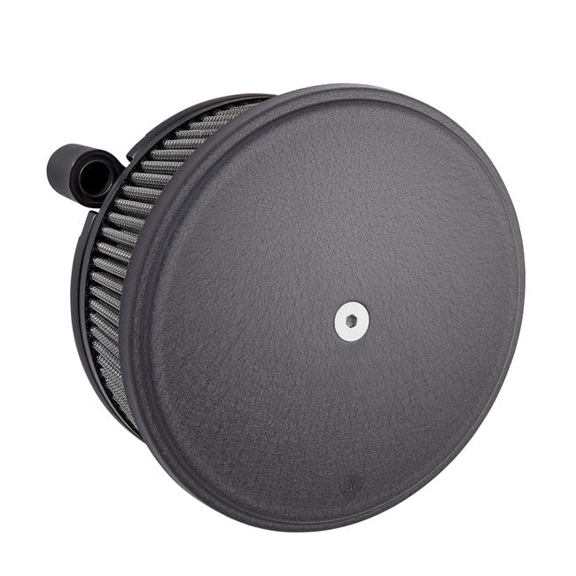 Arlen Ness, Stage 2 Big Sucker air cleaner. Smooth black Arlen Ness