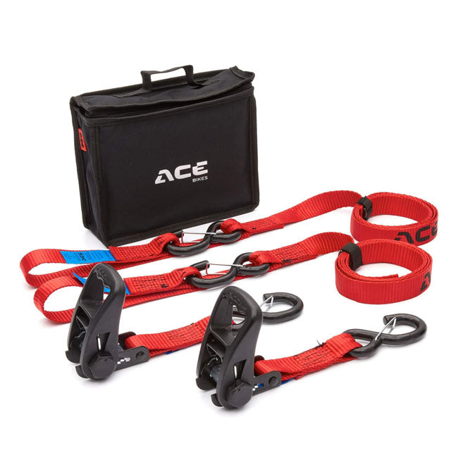 Acebikes, ratchet premium pack TIE DOWNS Acebikes