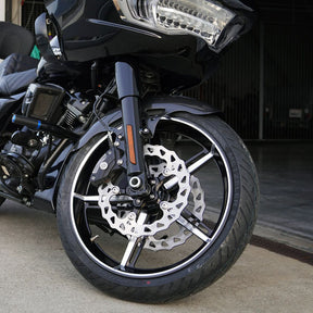 Arlen Ness Rim Factory 24 18 X 5.5 Black Rear Wheels 18 Inch Arlen Ness