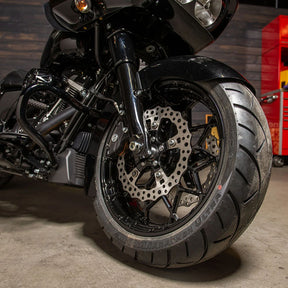 Arlen Ness Fat Factory Forged Wheels, Black - 18" x 5.50" Rear Wheels 18 Inch Arlen Ness