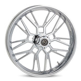 Arlen Ness Split Spoke Forged Wheels, Chrome - 18" x 5.50" Rear Wheels 18 Inch Arlen Ness