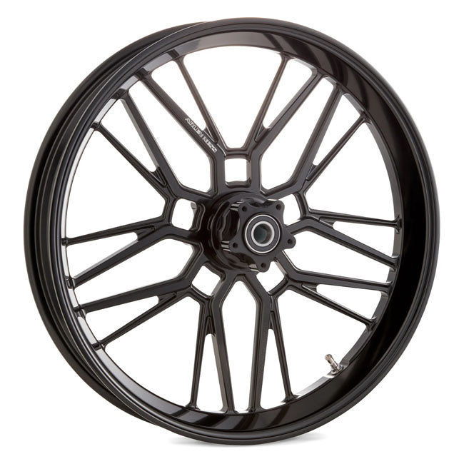 Arlen Ness Split Spoke Forged Wheels, Black - 21" x 5.50" Front Wheels 21 Inch Arlen Ness