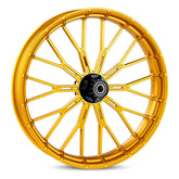 Arlen Ness Rim Y Spoke 21 X 5.5 Gold Front Wheels 21 Inch Arlen Ness