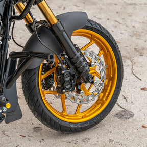 Arlen Ness Speed 5 Forged Wheels, Gold - 21 x 3.50" (RIM ONLY) Front Wheels 21 Inch Arlen Ness