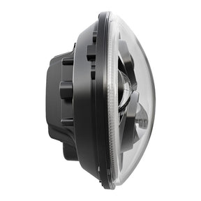 Bright, 7" Doubler LED headlamp unit. Black HEADLAMP LENSES Mcs