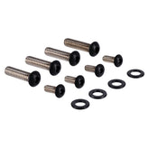 Screws4Bikes, bolt kit, handlebar switches. Matte black BUILDERS FASTENER SETS Screws4 Bikes