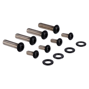 Screws4Bikes, bolt kit, handlebar switches. Matte black BUILDERS FASTENER SETS Screws4 Bikes