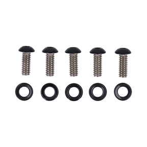 Screws4Bikes, bolt kit, derby cover. Gloss black BUILDERS FASTENER SETS Screws4 Bikes