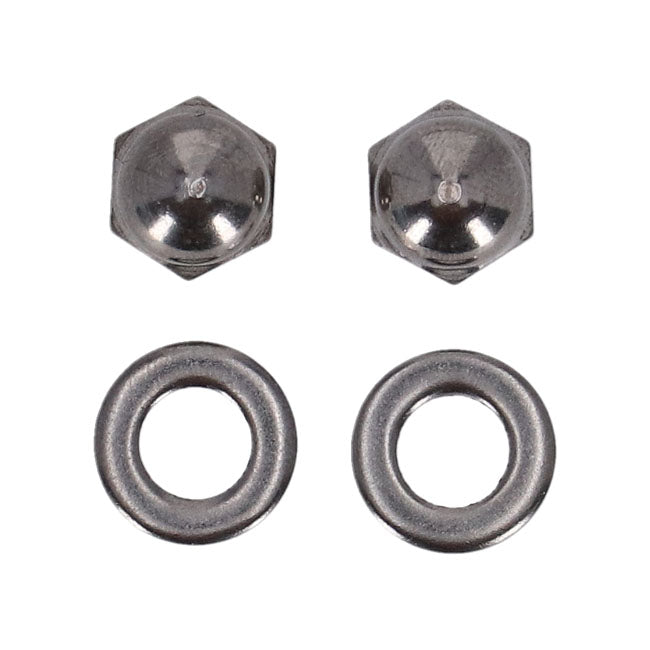 Screws4Bikes, mirror nut kit. Stainless steel BUILDERS FASTENER SETS Screws4 Bikes