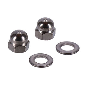 Screws4Bikes, mirror nut kit. Stainless steel BUILDERS FASTENER SETS Screws4 Bikes