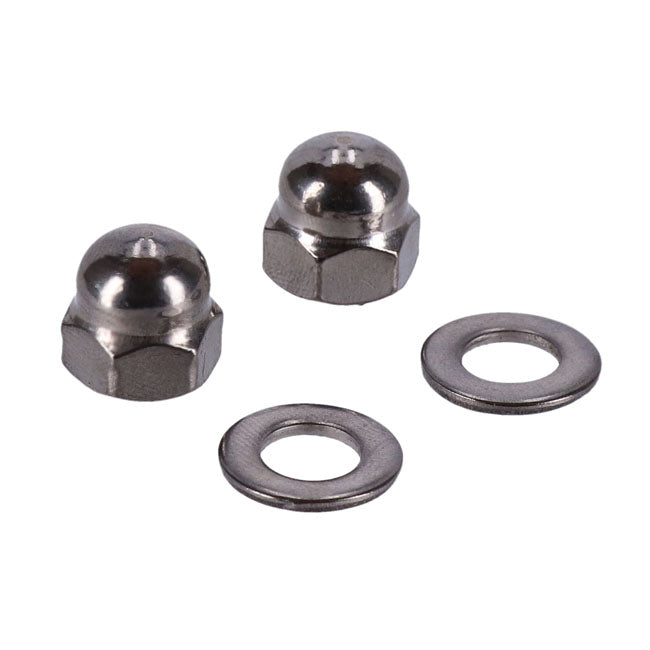 Screws4Bikes, mirror nut kit. Stainless steel BUILDERS FASTENER SETS Screws4 Bikes
