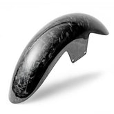 Mid Lenght Forged Carbon Fiber Front Fender - 14+ Touring Front Fender Tommy & Son$