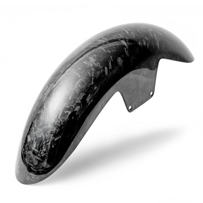 Mid Lenght Forged Carbon Fiber Front Fender - 14+ Touring Front Fender Tommy & Son$