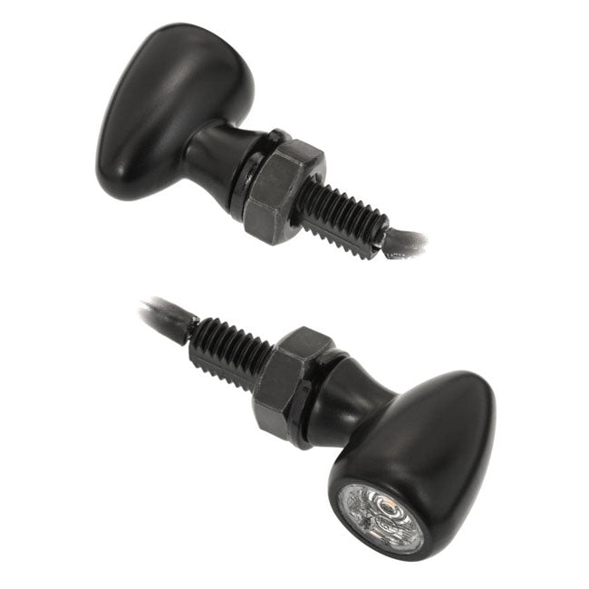 Motone, Pico LED 3-1 taillight/turn signal combo. Black TAILLIGHT/TURN SIGNALS COMBO Motone