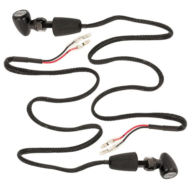 Motone, Pico LED turn signals. Black TURN SIGNALS LED Motone