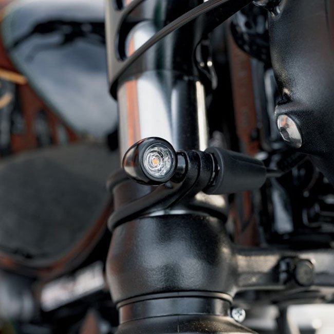 Motone, Pico LED turn signals. Black TURN SIGNALS LED Motone