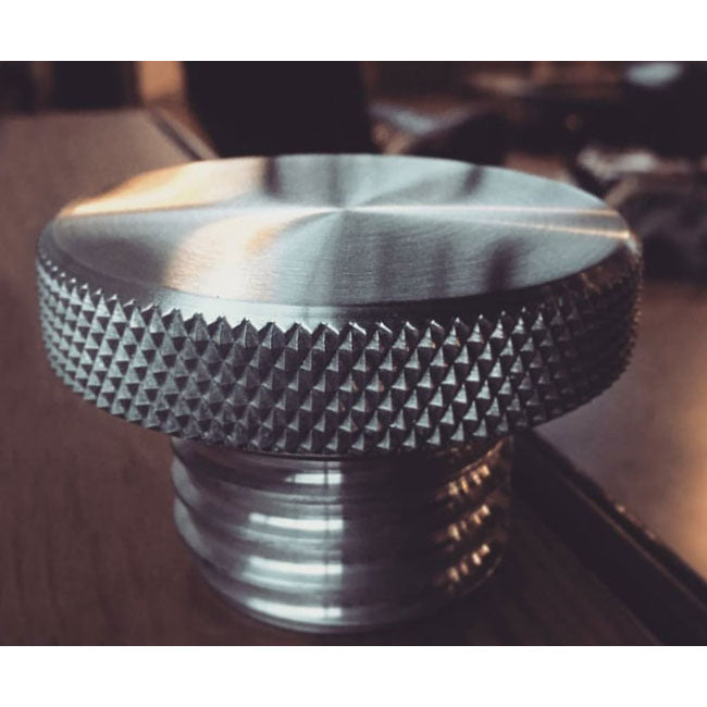 Motone, vented gas cap. Clear aluminum Gas Cap Motone