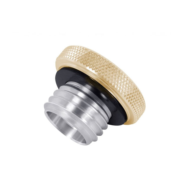 Motone, vented gas cap. Brass/aluminum Gas Cap Motone