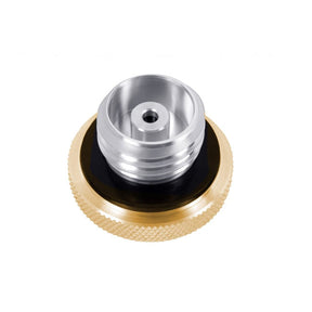 Motone, vented gas cap. Brass/aluminum Gas Cap Motone