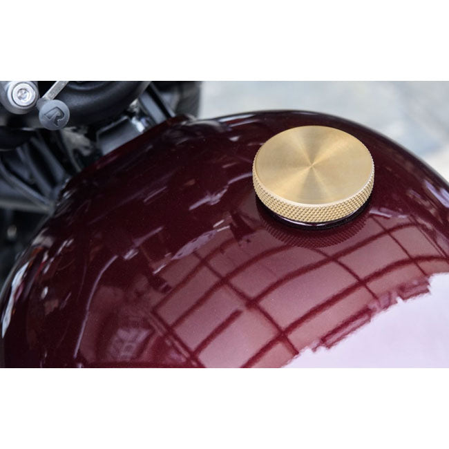 Motone, vented gas cap. Brass/aluminum Gas Cap Motone