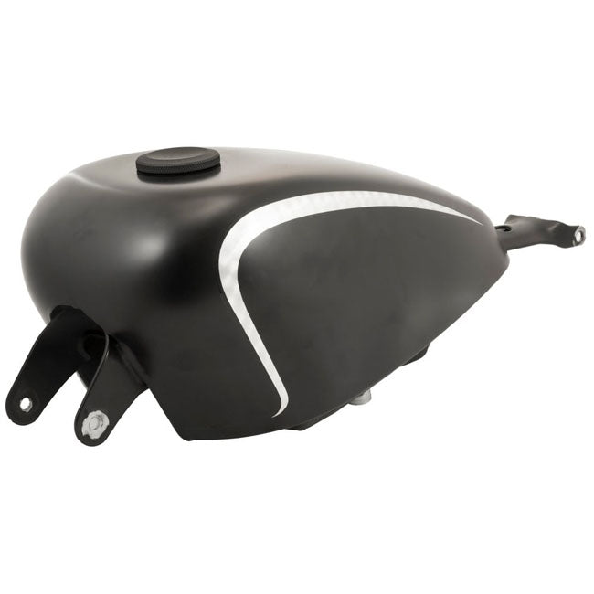 Motone, Jetson dished low profile gas cap. Black Gas Cap Motone