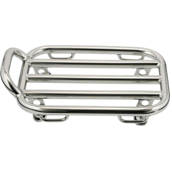 Motone, Voyager luggage rack. Polished LUGGAGE RACKS Motone