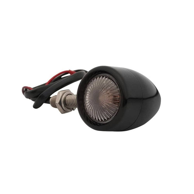 Motone, custom billet turn signal set. Black TURN SIGNALS Motone