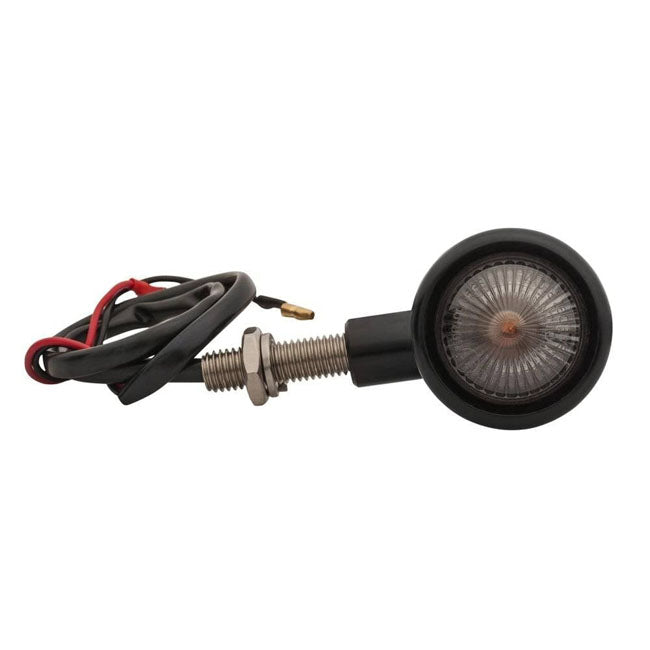 Motone, custom billet turn signal set. Black TURN SIGNALS Motone