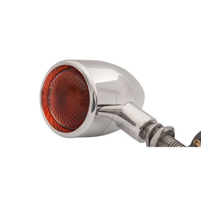Motone, custom billet turn signal set. Polished TURN SIGNALS Motone