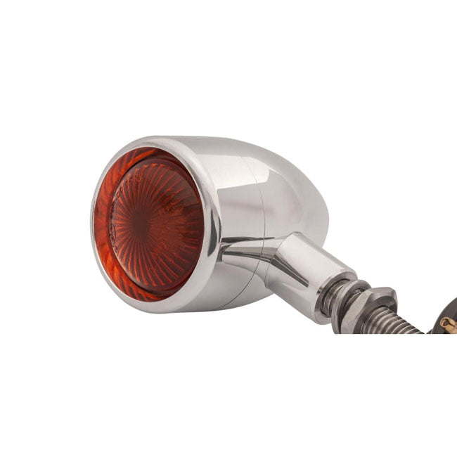 Motone, custom billet turn signal set. Polished TURN SIGNALS Motone