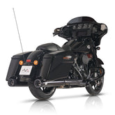 V Performance, 114mm Double Ring slip-on mufflers. Black Cer EXHAUST SLIP-ONS AND MUFFLERS V Performance