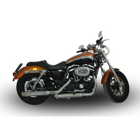 V Performance, 80mm Slash Cut slip-on mufflers. Chrome EXHAUST SLIP-ONS AND MUFFLERS V Performance