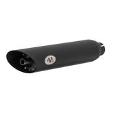 V Performance, 80mm Slash Cut slip-on mufflers. Black EXHAUST SLIP-ONS AND MUFFLERS V Performance