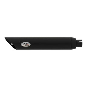 V Performance, 80mm Slash Cut slip-on mufflers. Black EXHAUST SLIP-ONS AND MUFFLERS V Performance