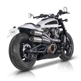 V Performance, 2-2 muffler set Sportster S. Silver EXHAUST SLIP-ONS AND MUFFLERS V Performance
