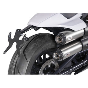 V Performance, 2-2 muffler set Sportster S. Silver EXHAUST SLIP-ONS AND MUFFLERS V Performance
