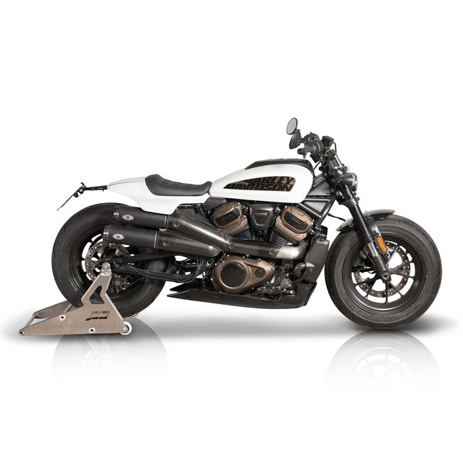 V Performance, 2-2 muffler set Sportster S. Black EXHAUST SLIP-ONS AND MUFFLERS V Performance